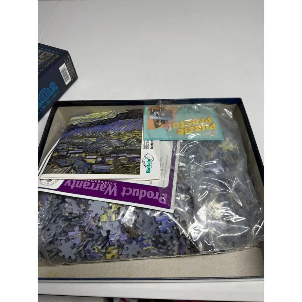 Buffalo Games Vincent Van Gogh Starry Night 2000 Pieces See Description